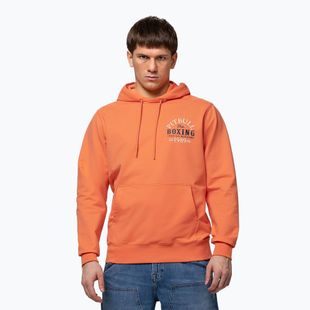 Herrenpullover Pitbull Bloodline 2 Sweatshirt Hooded fluo orange