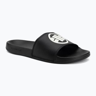 Herren-Badelatschen Pitbull Logo black