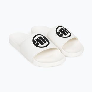 Herren-Badelatschen Pitbull Logo white