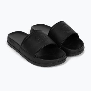Damenbadelatschen Pitbull Logo black
