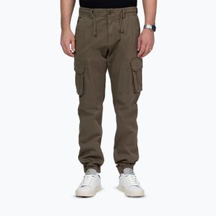 Herrenhose Pitbull Proctor Drawstring Jogger Cargo olive