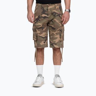 Pitbull Volmer Long Cargo Herren-Shorts camo