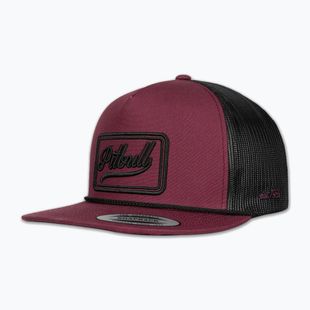 Herren-Basecap Pitbull Original 1989 burgundy/black