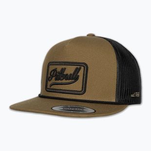Herren-Basecap Pitbull Original 1989 dark olive/black