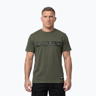 Herren-Shirt Pitbull Hilltop green