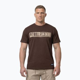 Pitbull Eighty Nine Dog Herren T-Shirt dark chocolate