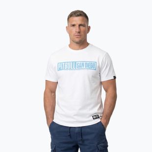 Pitbull Eighty Nine Dog Herren T-Shirt weiß/hellblau