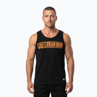 Herren-Shirt Pitbull Eighty Nine Dog Tank Top black