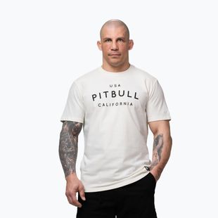 Herren-Shirt Pitbull USA CAL Big Logo white