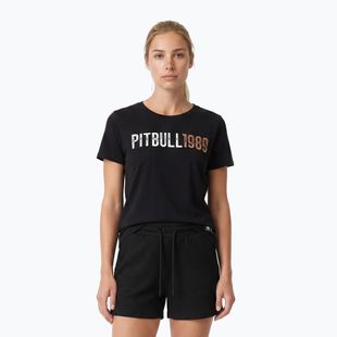 Damen-T-Shirt Pitbull Beach Girl black