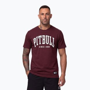 Herren-Shirt Pitbull Norton burgundy