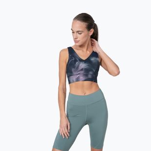Damen Yoga-Top 4F H4Z22-STAD019 navy blau