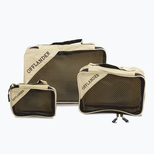 Reise-Organizer OFFLANDER Set 3 pack sand/black
