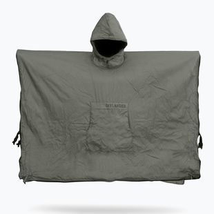 Poncho OFFLANDER wasserdicht grau