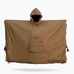 Poncho OFFLANDER OFF_CACC leichtgewichtig beheizt braun