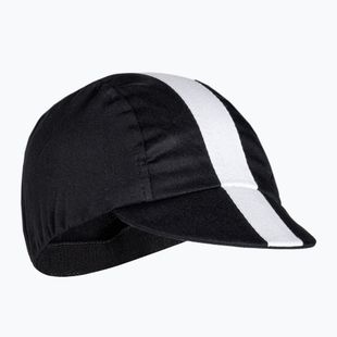 LUXA Classic Stripe Baseballkappe schwarz und weiß LULOCKCSB