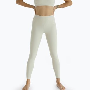 Damen Yoga-Leggings JOYINME Unity Gerippt 7/8 buttercream