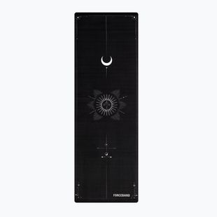 Yoga-/Fitnessmatte FORCEBAND Moon 4 mm schwarz