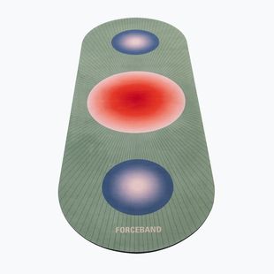 Yogamatte FORCEBAND Solar Mikrofaser + Öko-Naturkautschuk 5 mm solar