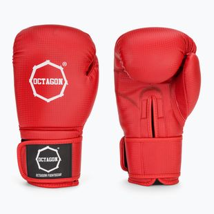 Octagon Kevlar rote Boxhandschuhe