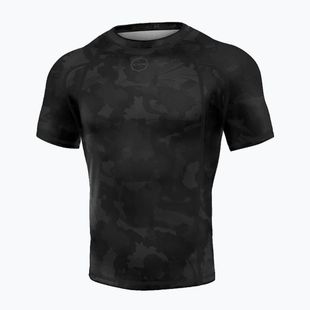 Herren Octagon Premium Camo Nacht schwarz Rashguard