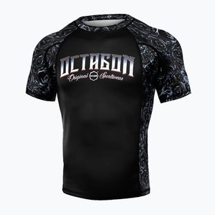 Octagon Premium Men's Rashguard Santa Muerte schwarz/multicolour