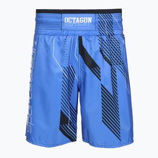 Octagon Diamond blaue Herren-Boxershorts