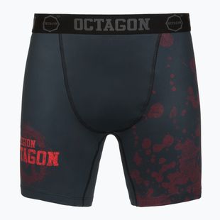 Herren Trainingsshorts Octagon Legion Grunge schwarz/rot