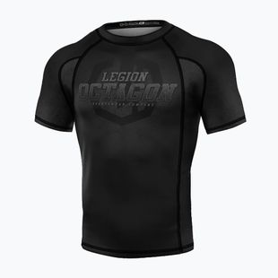 Herren-Rashguard Octagon Legion Premium Conquest black/grey