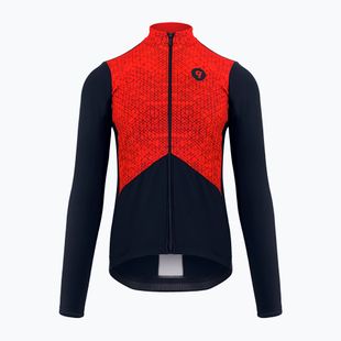 Quest Tokyo rot-schwarz Herren-Radsport-Sweatshirt S21/BLUZA-TOKYO-RED-MAN