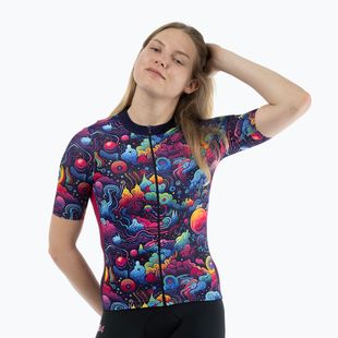 Damen-Radtrikot Quest Pink Cosmos W
