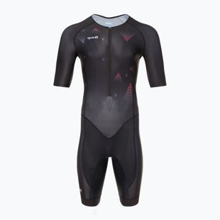 Quest Aerofit Base schwarzer Triathlonanzug für Herren