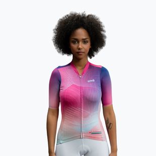 Radtrikot Damen Quest Pink Wind W