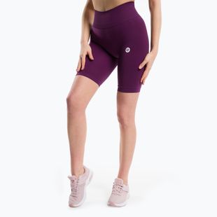 Damen-Trainingsshorts Gym Glamour Flexible Violet 439