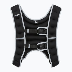 XTREXO gewichtete Trainingsweste schwarz WV-08