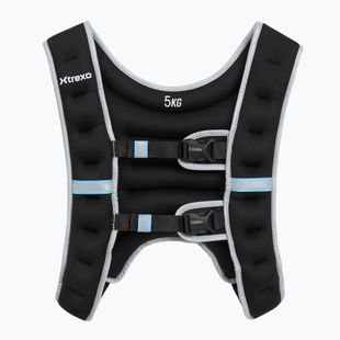 XTREXO gewichtete Trainingsweste schwarz WV-05