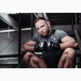 MMA HOOK FIGHTING Sparring Handschuhe TX0-B4M0014 schwarz