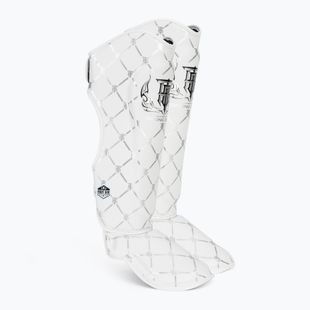 Schienbein- und Fußschützer Top King Chain white/silver