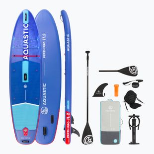 AQUASTIC SUP Brett Perth Pro 11'2" blau