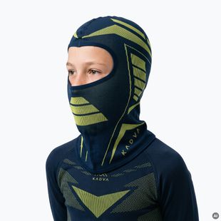 Kinder Sturmhaube KADVA Elevate Seamless JR blau