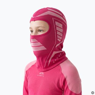 Kinder Sturmhaube KADVA Elevate Seamless JR rosa