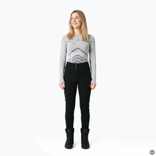 Damen Skihose KADVA Nora WMNS WP 5K/3K SOFTSHELL schwarz