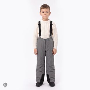 Kinder-Skihose KADVA Moky JR WP 8K/5K Silber