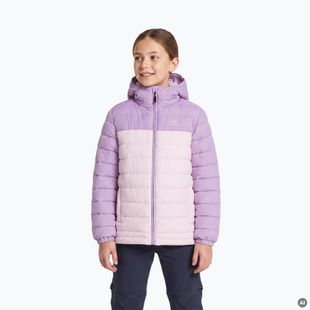 Kinderwattierte Jacke KADVA Snoway JRG lila