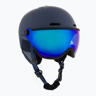 Kinder-Skihelm ATTABO Avens 2.0 Jr Visor dark blue