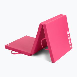 XTREXO Faltbare Gymnastikmatratze 180 x 60 x 5 cm rosa