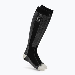 Herren-Skisocken Woolcano SCK1097 czarny/szary
