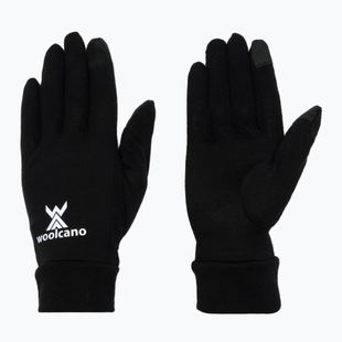 Kinderhandschuhe Woolcano GLV1105 Czarny