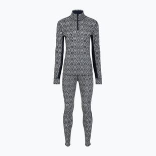 Damen-Set Funktionsunterwäsche Woolcano SET1121 Granatowy