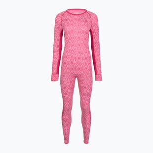 Damen-Set Funktionsunterwäsche Woolcano SET1109 Pink